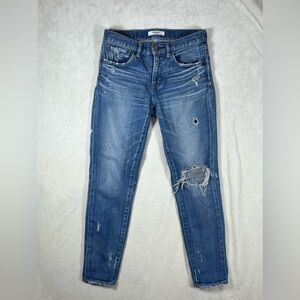 Moussy Vintage 25R Premium Denim Distressed Classic Jeans C17